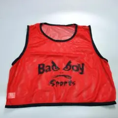 8992 00s 美品 Bad boy Sports ビブス メッシュ L
