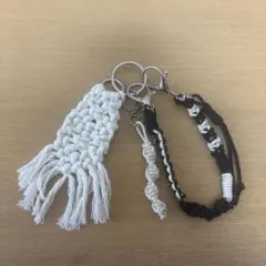 マクラメ編みチャーム