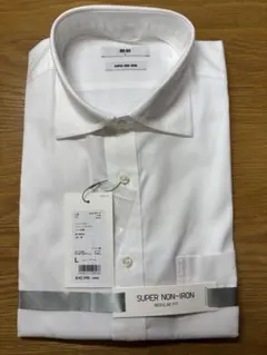 E*a様 【新品未使用】 UNIQLO スーパーノンアイロン ドレスシャツ L