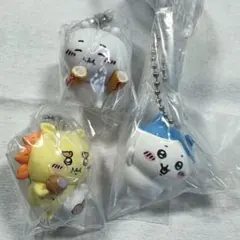 ちいかわ ガチャガチャ3点セット『ちいかわ、ハチワレ、シーサー』