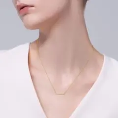 ◾️現行品◾️【AHKAH】 k18YG ティナ ロング ネックレス - メルカリ