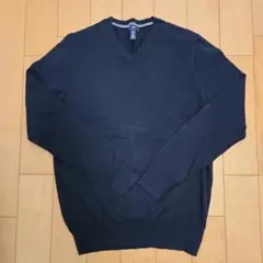 ギャップ　Vネックセーター　Mサイズ　ネイビー