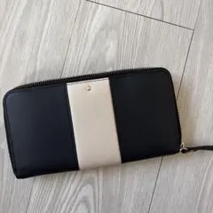 kate spade ケイトスペード　長財布　ブラック　ベージュ