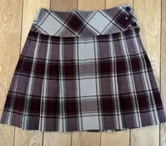 East Boy チェック柄スカート 140