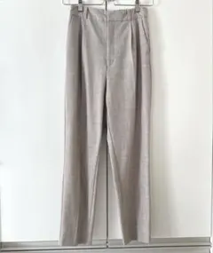 GU ストレッチテーパードパンツ グレー M