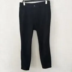 ユニクロ　ウルトラストレッチハイライズクロップドレギンスパンツ　黒XL