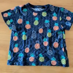 moujonjon パイナップル柄 Tシャツ 100のサムネイル