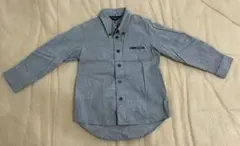 COMME CA ISM グレー 長袖シャツ 90cm