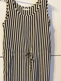 ストライプチュニックワンピース