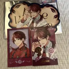 にじさんじ　バレンタイン　チェキ風カード　2種　ローレン・イロアス