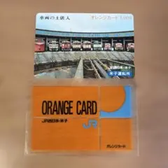 未使用 国鉄 オレンジカード 1000円 2枚セット 阪府鉄道局開業式之図