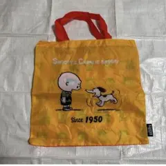 希少✨　美品　スヌーピー ガチャ　70周年アニバーサリー　エコバッグ