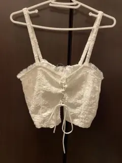 ザラZARA キャミソール　白