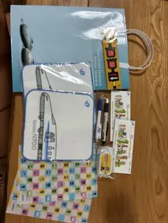 新幹線デザイン タオルセットと文房具