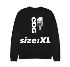 【新品未使用】THE NORTH FACE ×CDG スウェットクルーネック