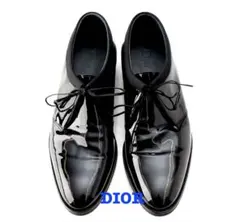新品 42 DIOR パテント　レザー　革靴　シューズ　ブラック　メンズ　27のサムネイル