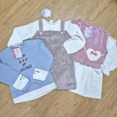 可愛いハートモチーフのトレーナー　他３点　まとめ売り　女の子