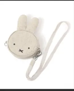 タグ付き新品　studioclip ミッフィー　リネン混フェイスウォレット