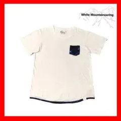 〈White Ｍountaineering〉ポケットT ボタニカル トリミング