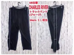 US古着 ジャージ CHARLES RIVER トラックパンツ