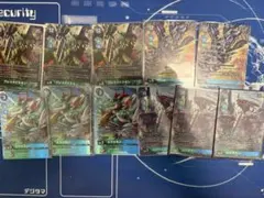 エグザモンデッキパーツ　パラレルまとめ売りセット