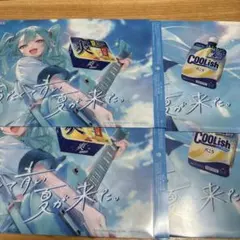 LOTTE 初音ミク 星街すいせいクリアファイル2枚セット - メルカリ