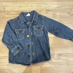 【美品】BREEZE デニムシャツ 95cm