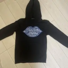 Rodeo Crowns ブラック フード付きパーカー