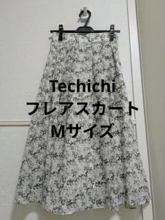 Techichi　スカート　花柄　ミモレ丈