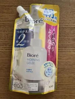 花王 ビオレ 朝用ジュレ洗顔料 つめかえ用160mlのサムネイル