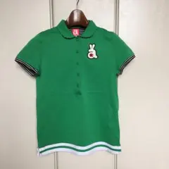 値下げ⭐︎アルチビオ S グリーン 丸襟ポロシャツのサムネイル