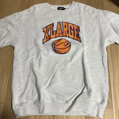 XLARGE バスケットボールデザイン トレーナー L