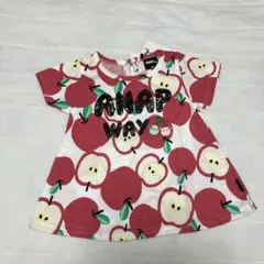 タグ付き　90cm りんご　Tシャツのサムネイル