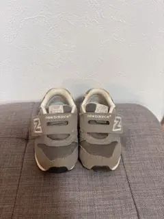 new balance グレー スニーカー キッズスニーカー 14.0