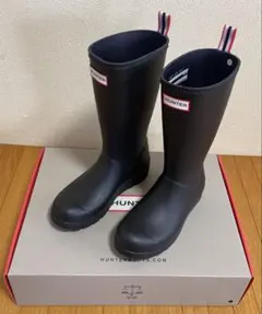 HUNTER オリジナル トール プレイブーツ レインブーツ23.0cm