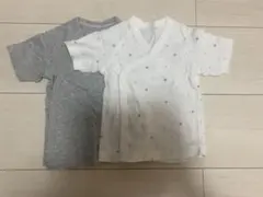 ユニクロ　短肌着　50-60サイズ　2枚