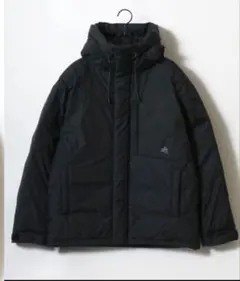 LOGOS　撥水 中綿 ファイバーダウンジャケットパーカ