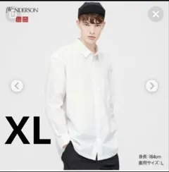 UNIQLO×JW ANDERSONブロードオーバーサイズシャツ XL 汚れあり