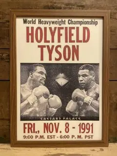 超貴重！MIKETYSON/マイクタイソン/ビッグ ポスター/復帰第一戦/A1 超貴重！MIKETYSON/マイクタイソン/ビッグ ポスター/復帰第一戦