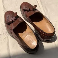 REGAL 24.5cm タッセルローファー ブラウン ウィングチップ