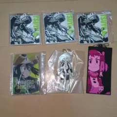 ヒロアカ　蛙吹梅雨　麗日お茶子　アクリルスタンド　ラバーキーホルダー