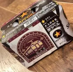 サッポロ黒ラベル☆ 阪急電鉄9000系デザイン缶 1ケース(350ml✖️6