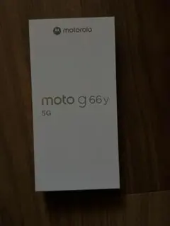 24小時発送 新品未開封 moto g66y 5G ブラックオイスター