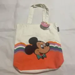 ディズニー キャンバストートバッグ ミッキーマウス