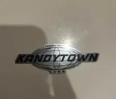 【値引不可】KANDYTOWN ロゴステッカー シルバー