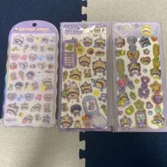 コットンパフィーシール はっぴーフォン ぷくキラ たまごっち おやじっち