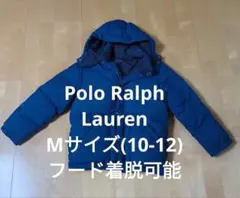 ラルフローレン Mサイズダウンジャケット(10-12)フード着脱可