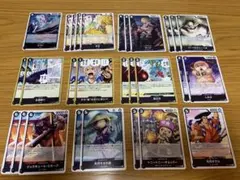 ワンピースカード 決戦の刻 黒ひげ海賊団 デッキパーツ まとめ売り