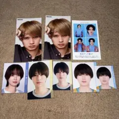 KEY TO LIT 井上瑞稀 厚紙カード デタカ大小 証明写真