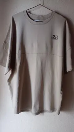 CAMP7 メンズTシャツ ベージュ(カーキ系）